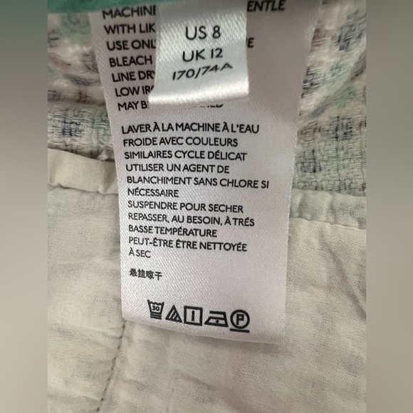 ANTHROPOLOGIE - Georgie Scalloped Hem Shorts - Picture 9 of 10